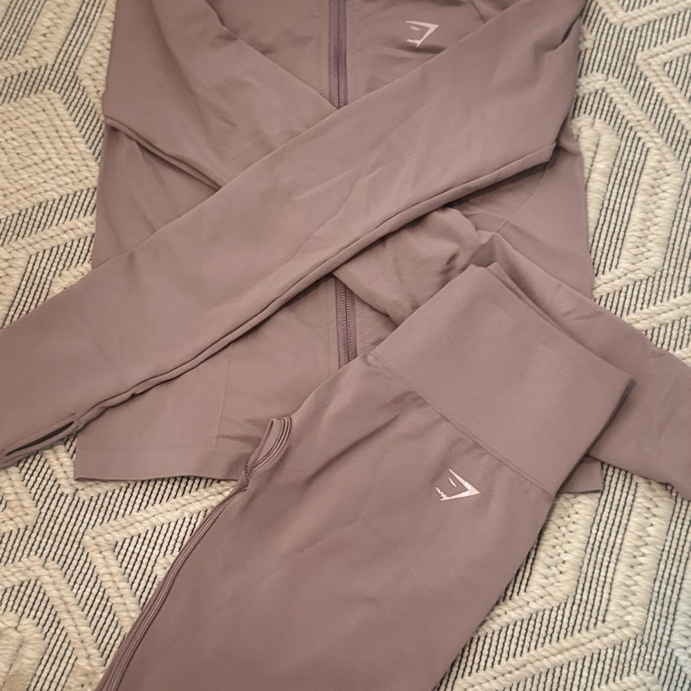 Mauve Gymshark Activewear Set